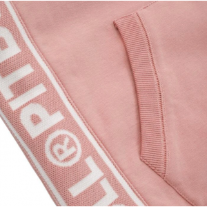 Women Hooded 'Small Logo' FRENCH TERRY Pink Pitbull - 3