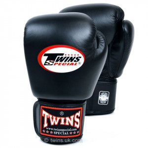 Twins Boxing Gloves - Black Twins Special - 1