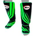 SHIN GUARDS TWINS SPECIAL FSG-43 BLACK-GREEN Twins Special - 1