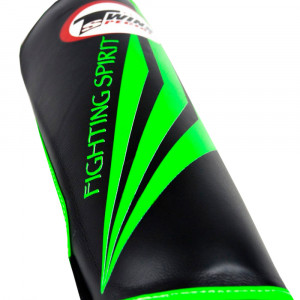 SHIN GUARDS TWINS SPECIAL FSG-43 BLACK-GREEN Twins Special - 3