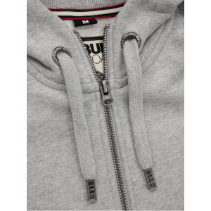 HOODED ZIP SLEEVE OLD LOGO GREY MLG Pitbull - 5
