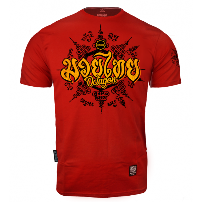 T-shirt Octagon Muay Thai Spirit red [KOLEKCJA 2021] Octagon - 1