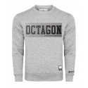 Bluza Octagon New Lines bez kaptura melange Octagon - 1