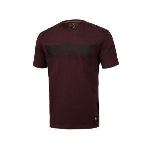 Koszulka T-Shirt Pit Bull Regular Fit 210 Boxing burgundy Pitbull - 1
