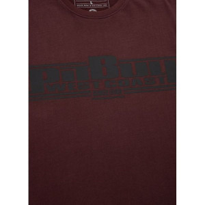 Koszulka T-Shirt Pit Bull Regular Fit 210 Boxing burgundy Pitbull - 3