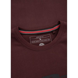 Koszulka T-Shirt Pit Bull Regular Fit 210 Boxing burgundy Pitbull - 4
