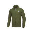 SWEATJACKET SMALL LOGO OLIVE Pitbull - 1