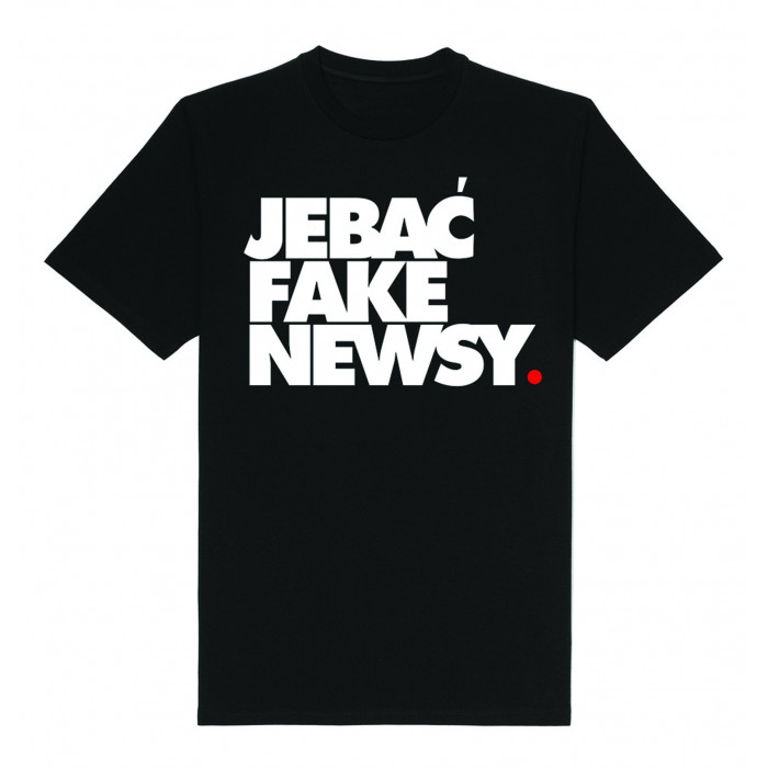 Koszulka TIW Jebać Fake News Black TIW - 1